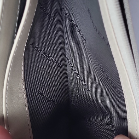 BURBERRY Smoked Check Continental Wallet - Picture 8 of 9